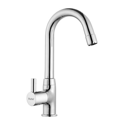 Kara Deck Mount Wash Basin Tap with Swivel Spout – Ruhe