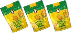 TNT The Nosh Treat Vaccum Fried Potato Sticks with Curry & Herbs | 195 ...