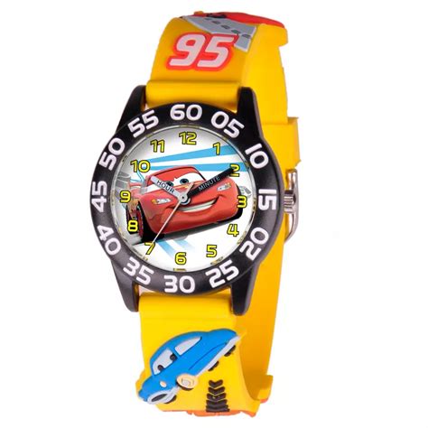 Boys' Disney Cars Black Plastic Time Teacher | Ubuy India