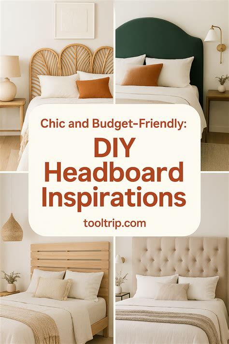 25 Creative DIY Bedroom Headboard Ideas You'll Love | Headboards for ...