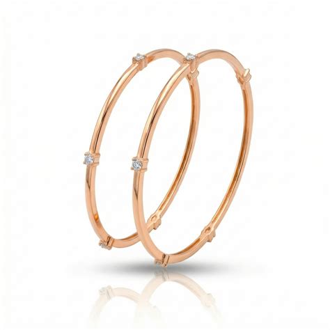 Minimal Diamond Bangles – ETIhouseofsilver