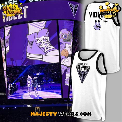 Golden State Valkyries Violet Special Basketball Jersey - MajestyWears