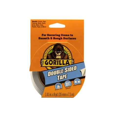 Gorilla Double Sided Tape Strength at Stephen Jamerson blog