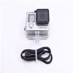 GoPro CHDHY-401 HERO4 Silver 12 MP 4K Portable Action Camera