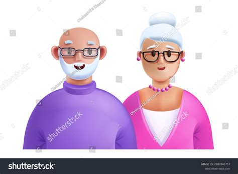 Grandmother Grandfather Clipart: Over 1,053 Royalty-Free Licensable ...
