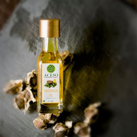 ACESO Moringa Oil | Cold Pressed Moringa Seed Oil for Skin & Hair ...