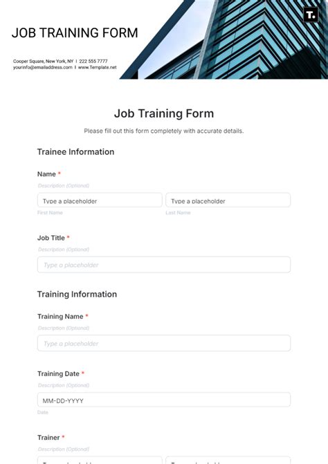 Image result for Training Template Process Form