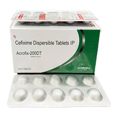 ACROFIX-200 DT Tablets Acrowell Labs Pvt. Ltd.