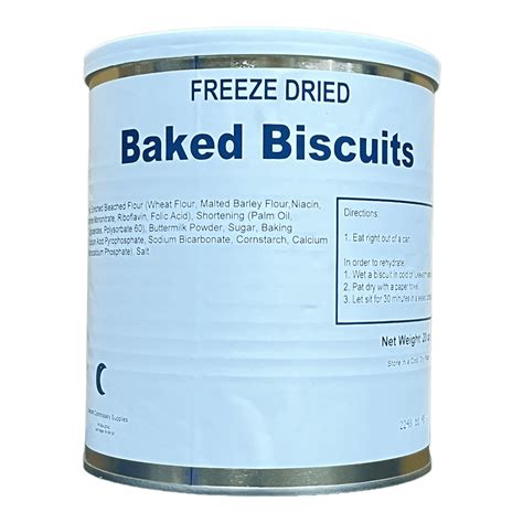 Buy Military Surplus Freeze Dried Emergency Food Baked Biscuits 10-12 ...