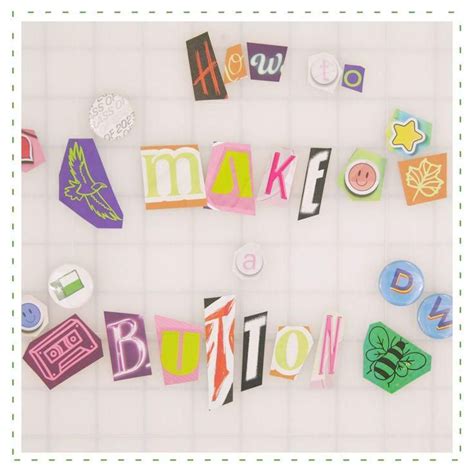 Image result for Button Making Tutorial