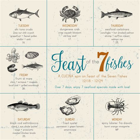 Feast Of The Seven Fishes - Urban Kitchen Group