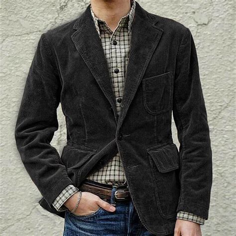 Brnmxoke Corduroy Sport Coat for Men Corduroy Blazer,Corduroy Jacket ...