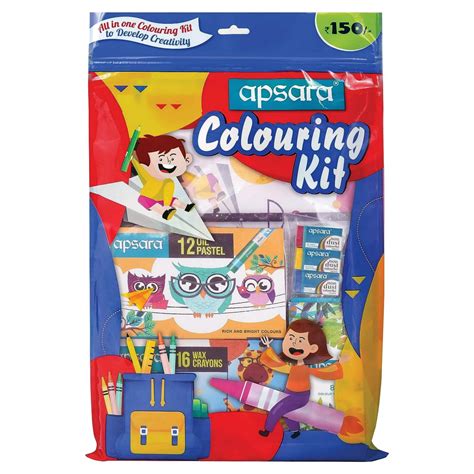 Apsara Colouring Kit | Ideal Gift Pack | Colouring Kit for Children ...