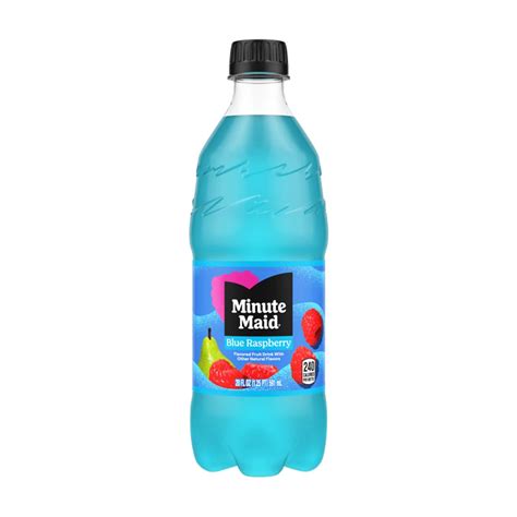 Buy Minute Maid Blue Raspberry Juice Drink Bottle, 20 fl oz from Dollar ...