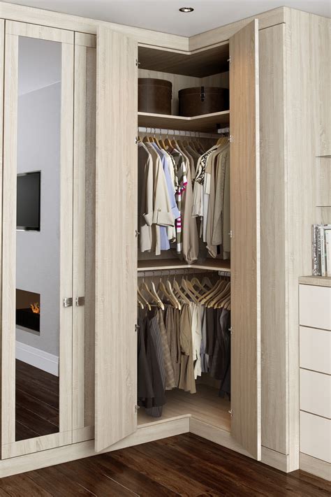 Our L-corner wardrobe solution is a great way to increase your storage ...
