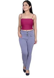 Minnie Mickey Skinny Women Grey Jeans - Buy Minnie Mickey Skinny Women ...