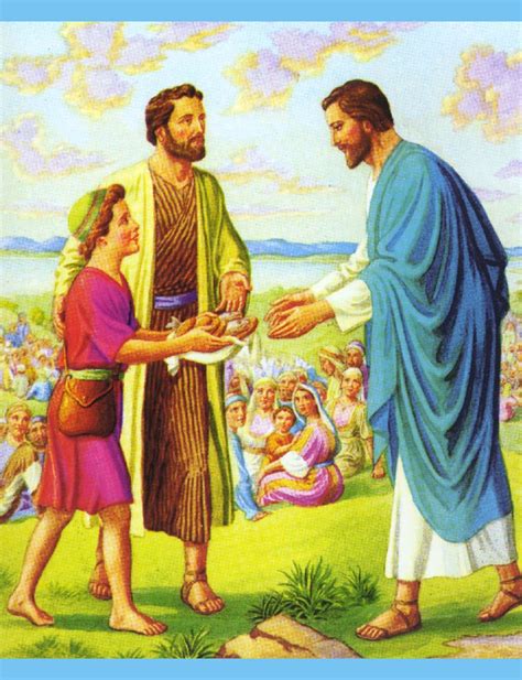 Jesus Feeding The 5000 Lds