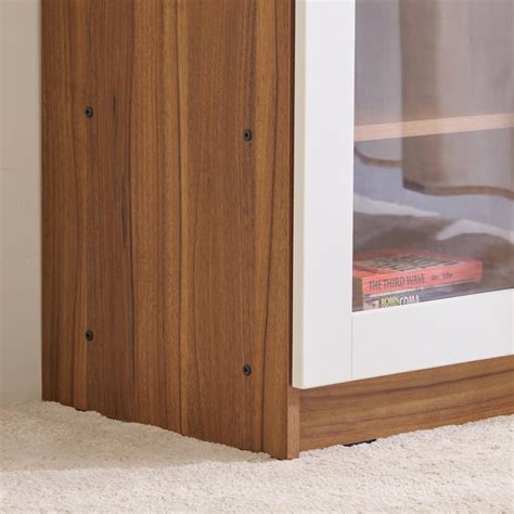 Buy Helios Nolan 2-Door Book Cabinet - Teak from Helios by Home Centre ...