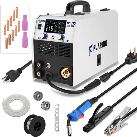 Flaring 215amp Mig Welder 6 In 1 120v 240v Dual | Desertcart INDIA