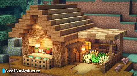 Image result for Minecraft Survival Small House Tutorial