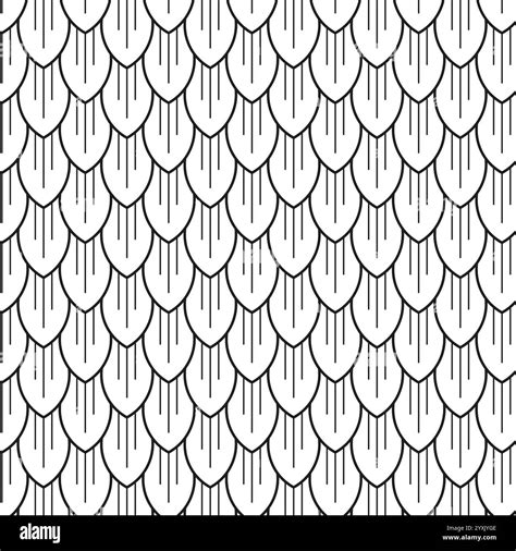 Dragon skin seamless pattern. Linear scales Stock Vector Image & Art - Alamy