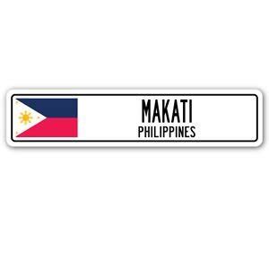 Buy Chili Print MAKATI, PHILIPPINES Street Sign Sticker Decal Wall ...