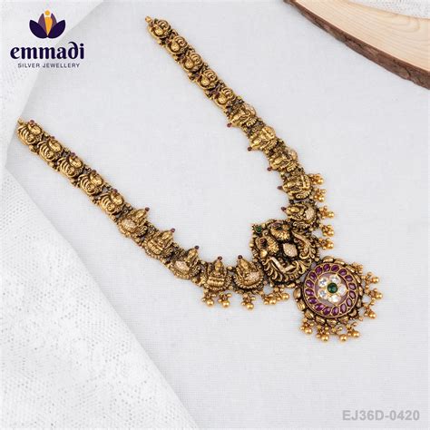 Shobha's Nakshi Multi Long Necklace Collection – Emmadi Silver Jewellery