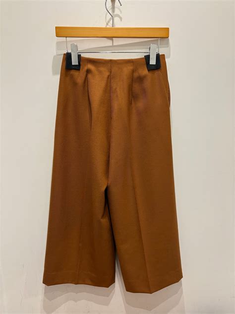 MARNI / vintage brown cropped pants. | AURA JAPON