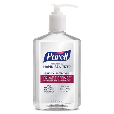 PURELL PRIME DEFENSE™ Advanced Hand Sanitizer, 12 | Ubuy India