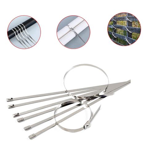 Stainless Steel Cable TIE Used for Solar, Industrial and Home Improvem ...