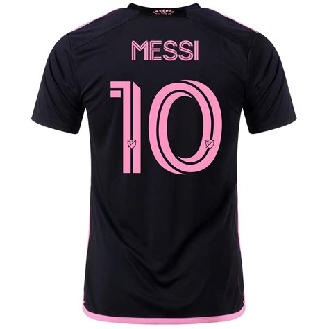 adidas Inter Miami Away Jersey 23/24 (Black/True Pink) - Soccer Wearhouse
