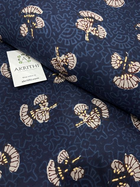 Buy pure cotton fabrics online | Plain cotton and printed cotton fabric ...