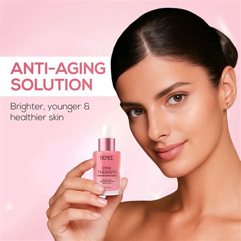 RENEE Pink Therapy PDRN Pink Peptide Serum For Hydrated & Radiant Skin ...
