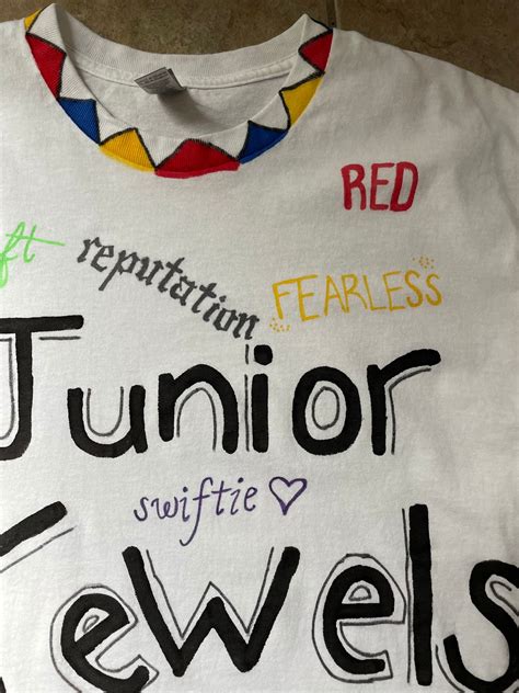 ADDITIONAL NAMES Added to the Back of junior Jewels Shirt must Be ...