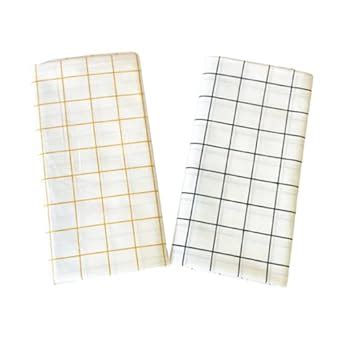 Buy KITEX- Supreme White Check Combo Black & Yeloow Colour Check Lungi ...