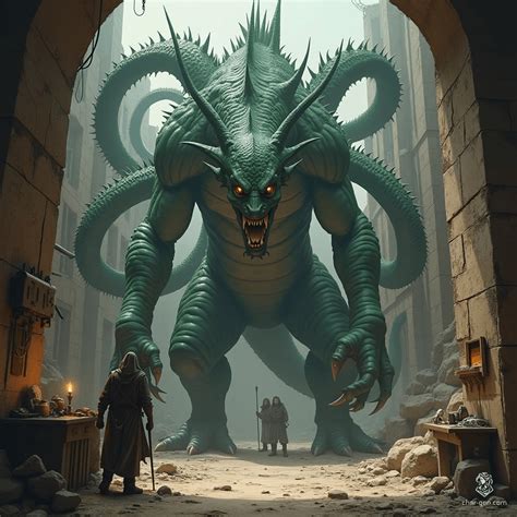 Hydra | Monster Fantasy Art | CharGen