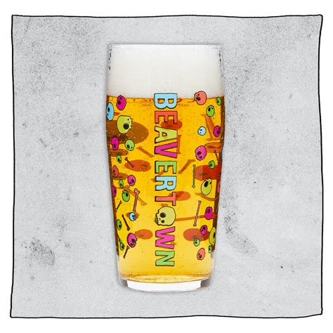 Beavertown Neck Oil Beer Pint Glass – Beavertown Brewery