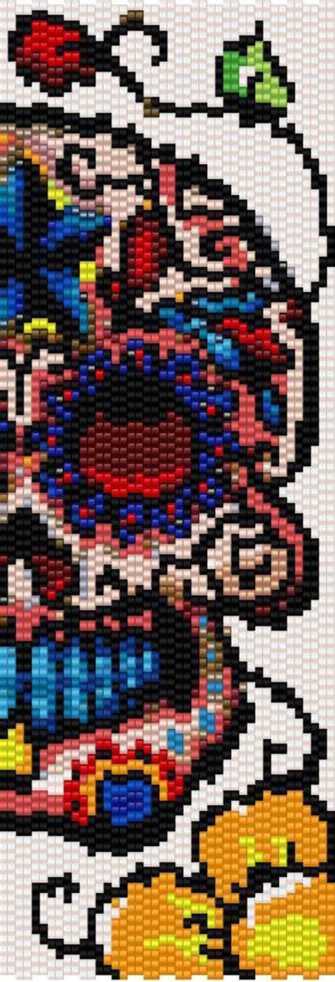 Peyote Beading Chart 的图像结果