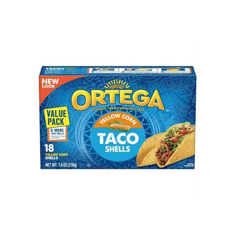 18-Count Ortega Taco Shells, Yellow Corn – simplexdeals