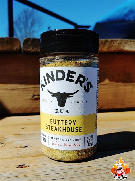 Kinder's Buttery Steakhouse Rub, 9oz | SlobsRus BBQ