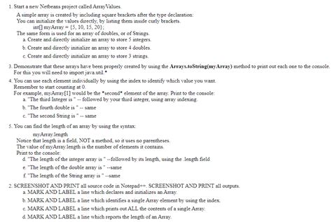 Image result for How to Create Array Code in NetBeans