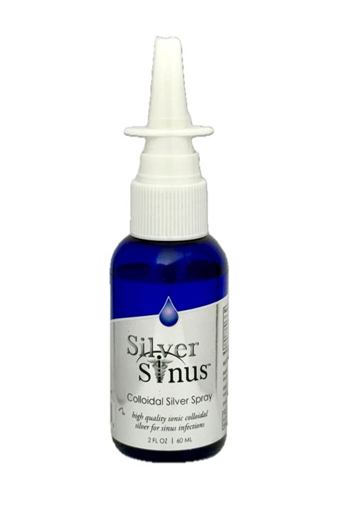 Silver Sinus - Colloidal Silver Nasal Spray, 2 Fl Oz – Hi Tech Supplements