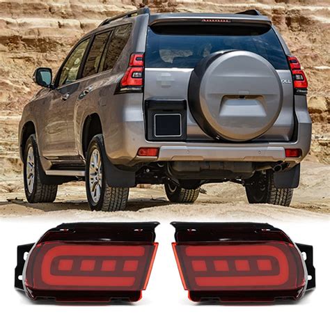 Dreamseek Rear Led Reflector Tail Light For Toyota Land Cruiser ...