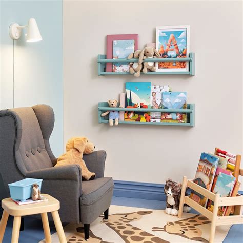 FLISAT wall storage, grey-turquoise, 70x9x16 cm (27 ½x3 ½x6 ¼") - IKEA