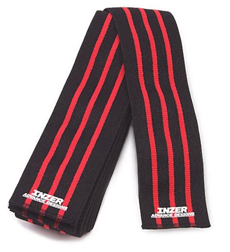 Buy Inzer Knee Wraps - Iron Z (2.0 Meters) Powerlifting Knee Wraps ...