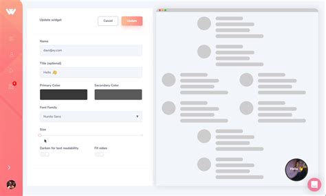 Custom HTML Widget 的图像结果