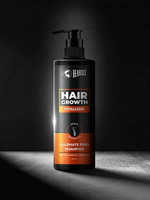 Buy Beardo Hair Growth Vitalizer Shampoo | Shampoo for Men | Promotes ...