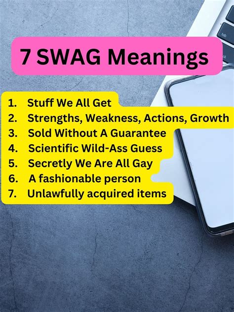 Swag Acronym Project Management at Carroll Zabala blog