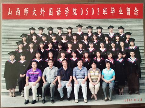 2008届学生毕业照-外国语学院