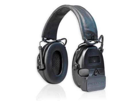 Casque antibruit : Peltor ComTac Noir | Contact OFFICEEASY